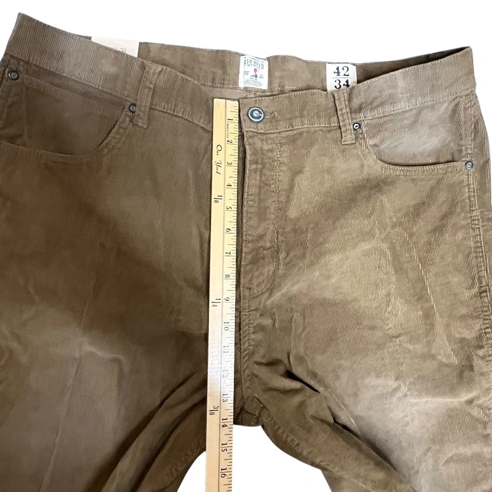 Red‎ Head Mens NEW 42x34 Corduroy Straight Leg Pants Trousers LOT of 3 Outdoor
